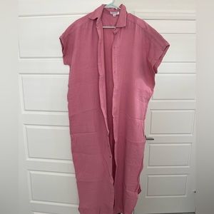 Long cardigan style button down
